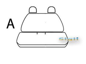 Pokrowce samochodowe dopasowane FIAT PANDA 2 Producent inny
