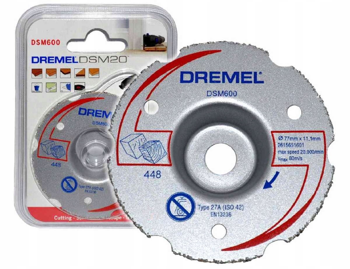 

Uniwersalna wypukła tarcza do cięcia DSM600 Dremel