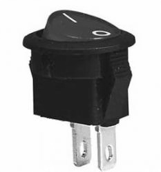 

Przełącznik kołyskowy Czarny 3A 250V 2p 2poz(0568)
