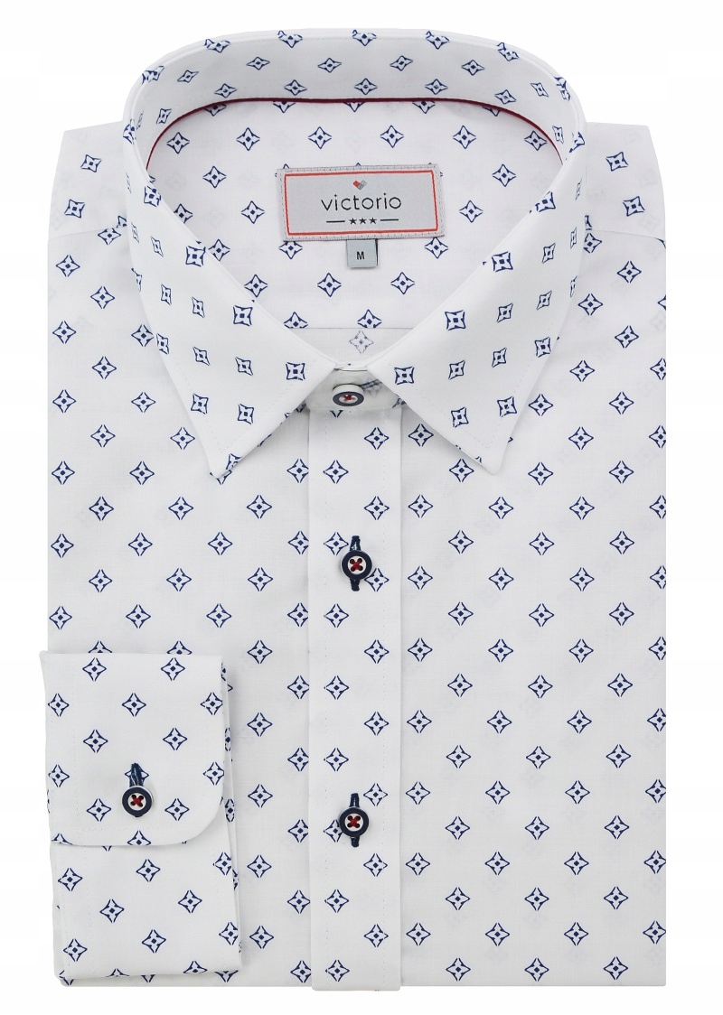 Módní košile Victorio – 46/182-188 – slim fit