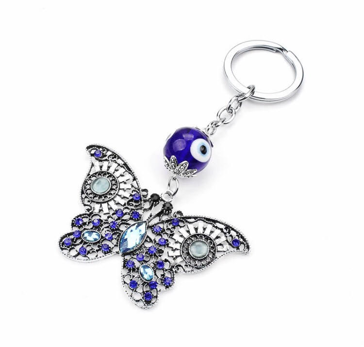 

Motyl motylek breloczek evil eye oko proroka 81