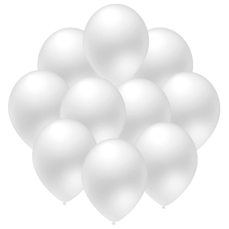 

Balony białe Perłowe 30cm 10 Sztuk balon Ślub