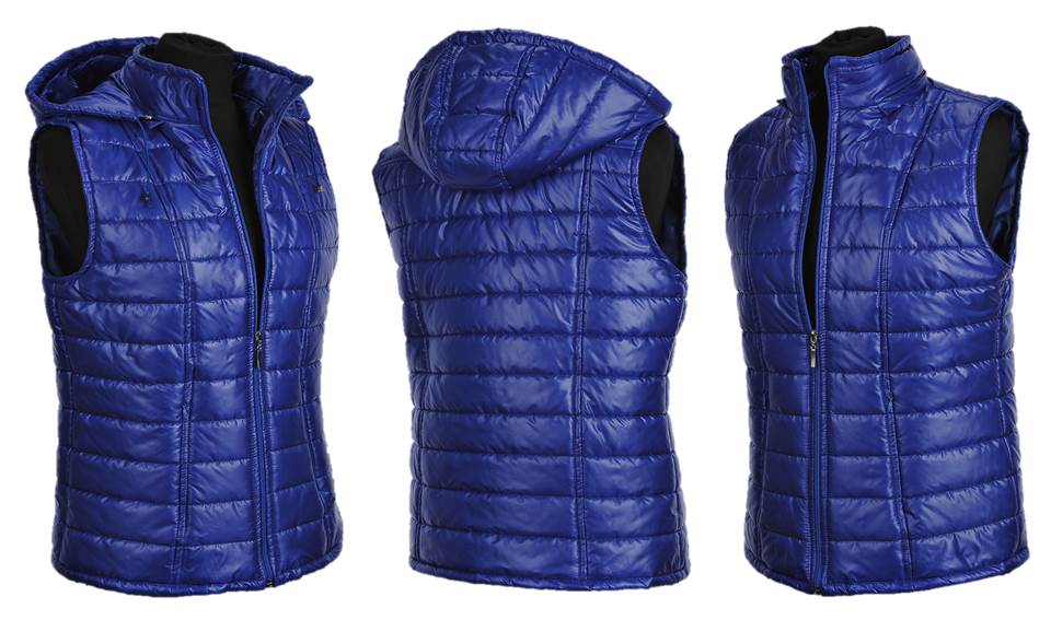 KAMIZELKA PIKOWANA Z KAPTUREM BEZRĘKAWNIK L 40 42 Rodzaj inna