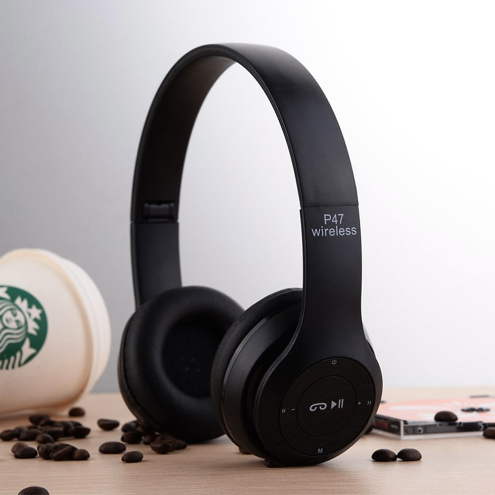 Беспроводные наушники-вкладыши Bluetooth FM SD Headphones Type on-the-ear