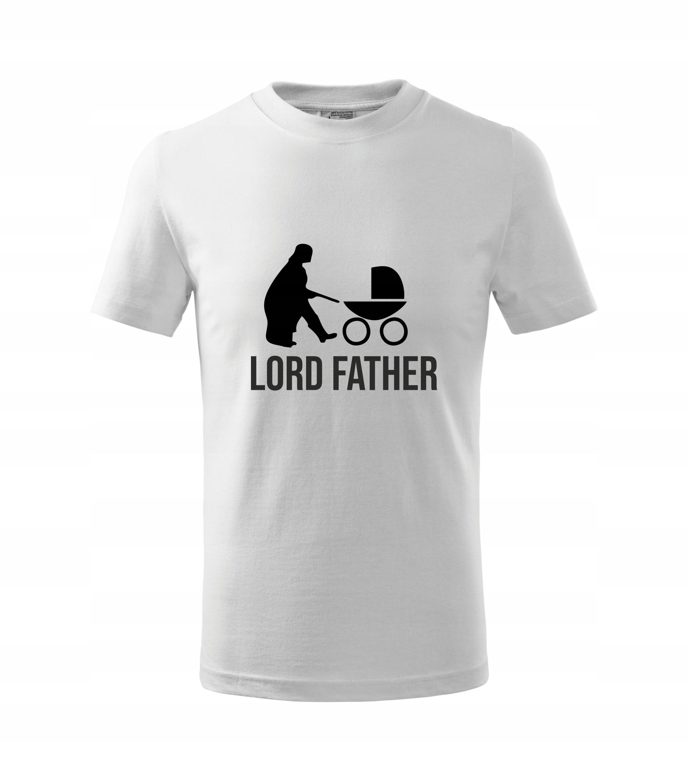 

Koszulka Męska Lord Father Biała r. XL