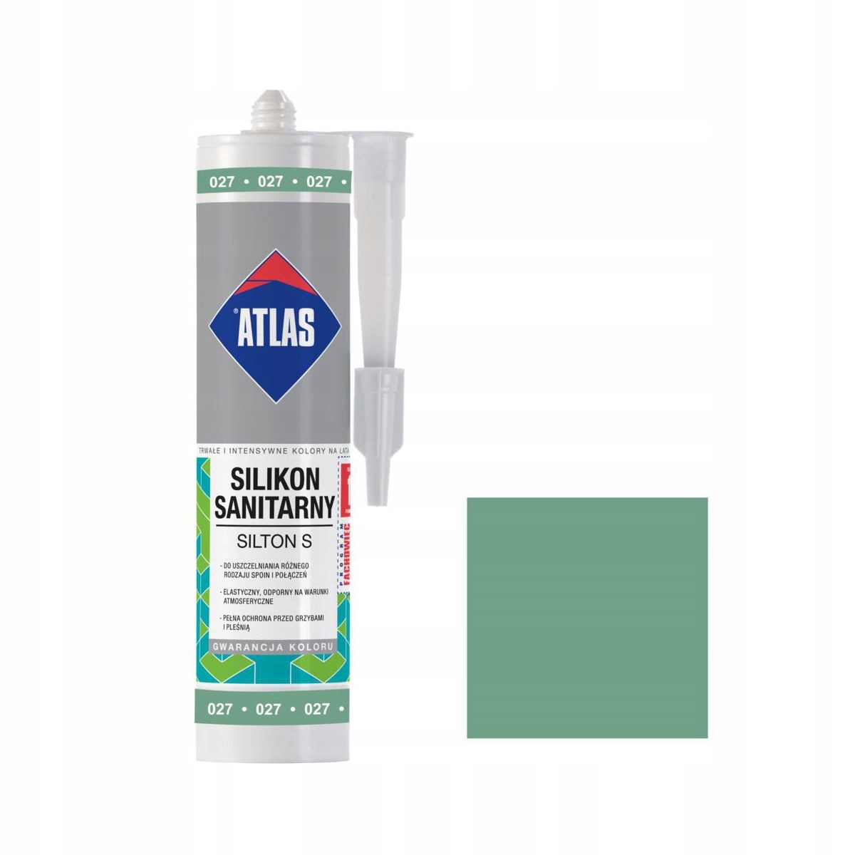 

Atlas Silikon Silton S 280ml 027 Zielony