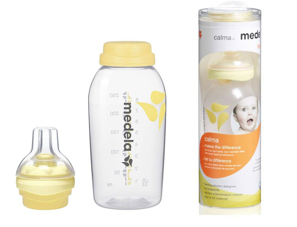 Medela Zestaw Calma 250 ml + Butelki 3x150 ml Marka Medela