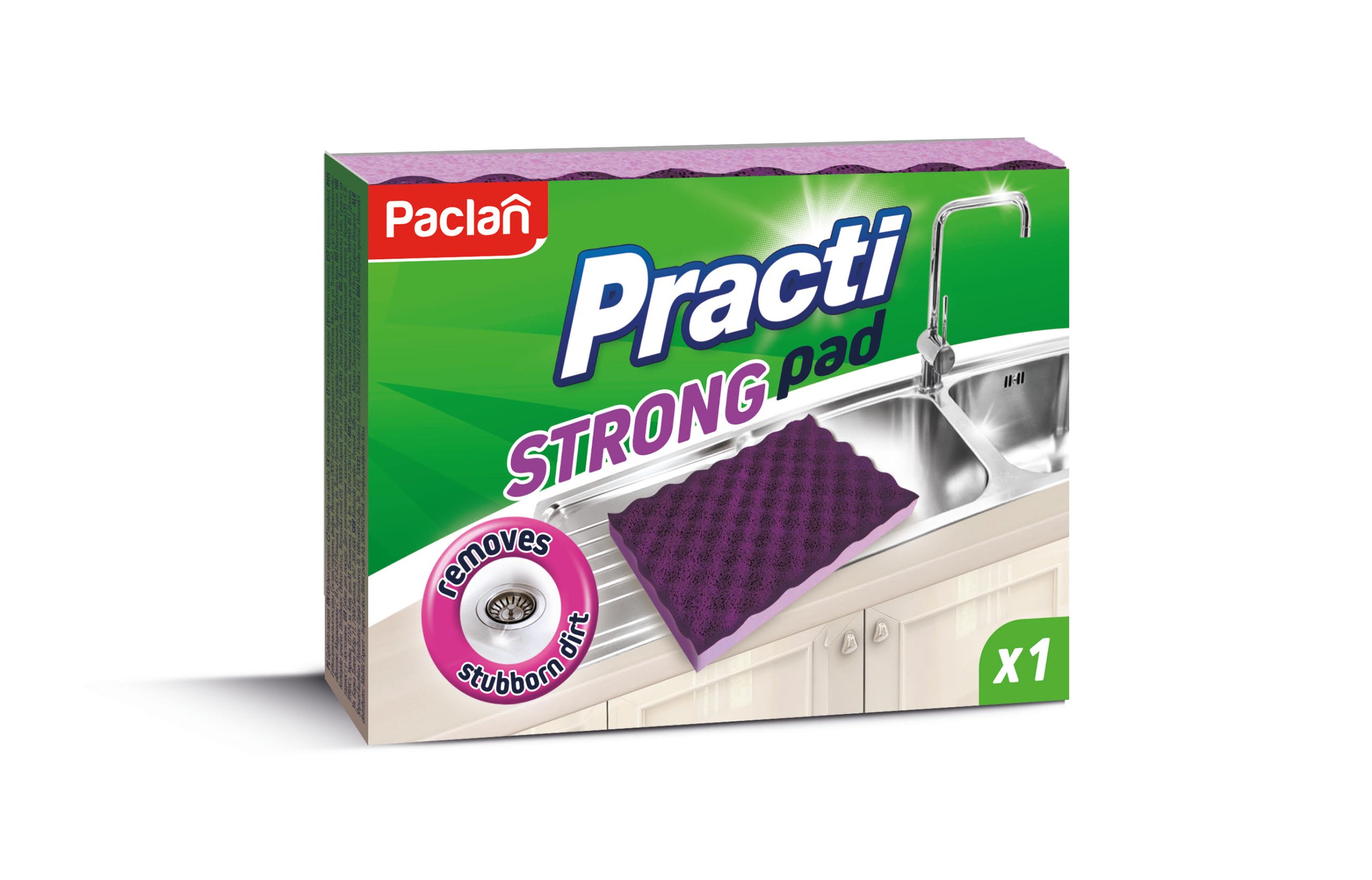 

Zmywak Strong Pad Paclan 1szt. z warstwą Pur!