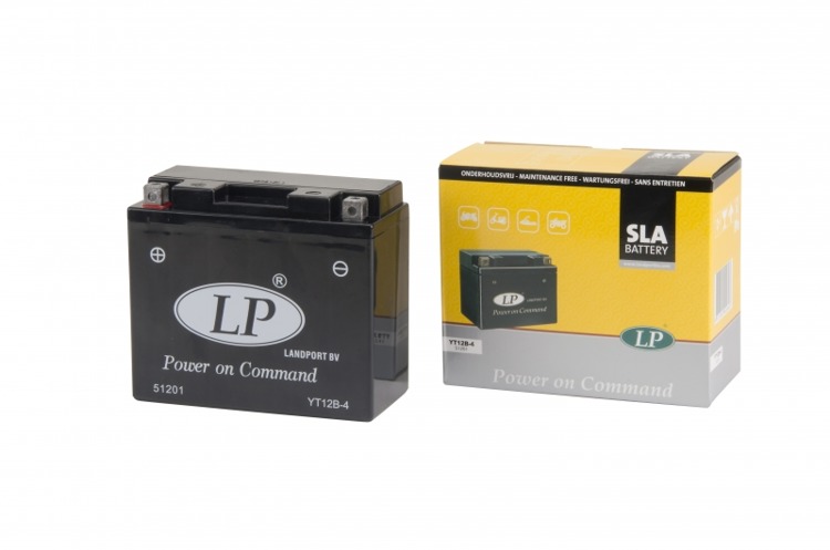 LANDPORT аккумулятор SLA YT12B-4 12 11Ah 150x70x130
