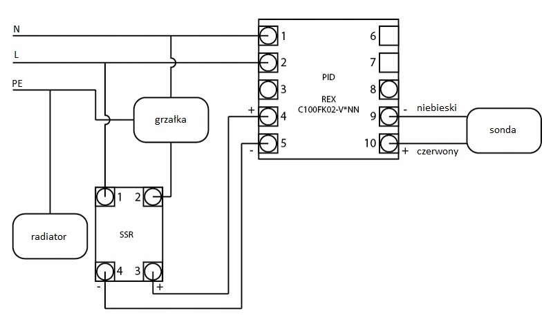 Rex c100fk02 v an инструкция на русском схема подключения