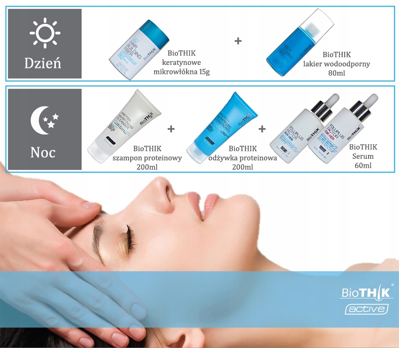 BioTHIK SERUM dla Kobiet Łysienie Zagęszczanie Marka inna marka