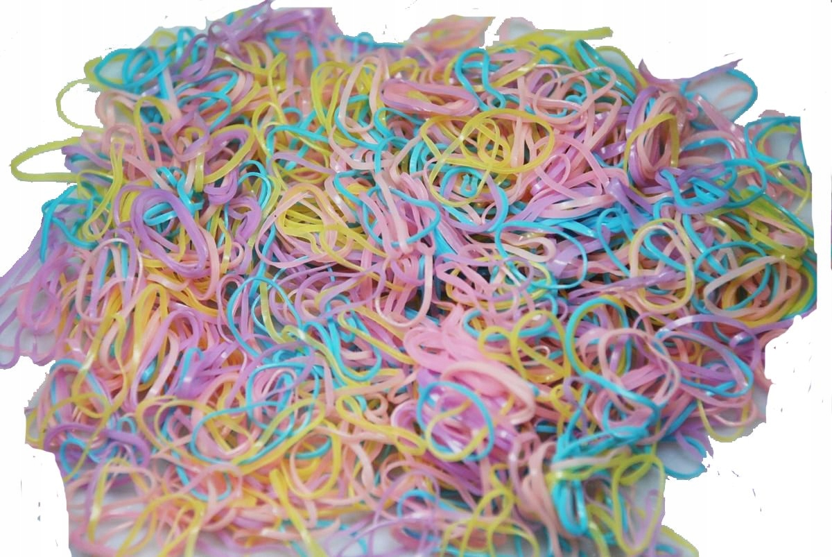 

Jednorazowe Gumki Silikonowe Pastelowy MIX Wzr 3