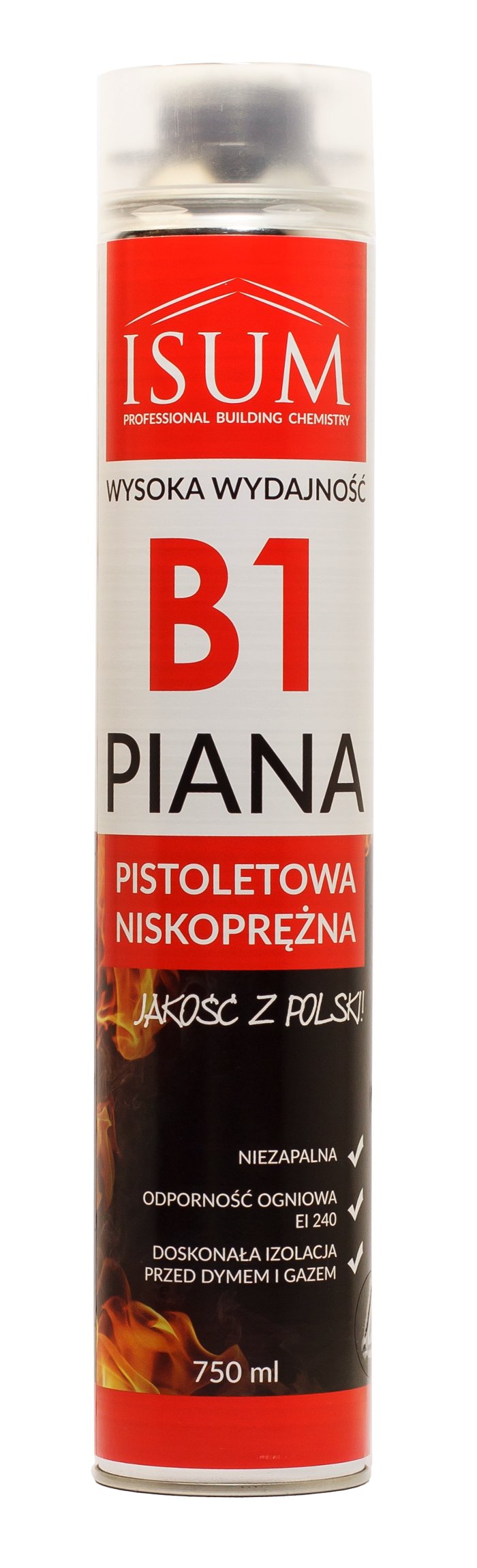 

jakość! Pianka Ppoż Ognioodporna Ogniowa B1 isum