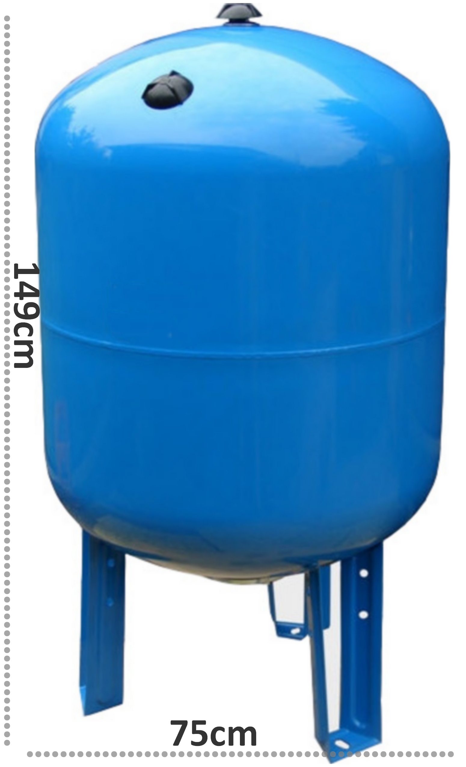 ZBIORNIK HYDROFOROWY PION 500L AQUASYSTEM WŁOSKI Pojemność 500 l