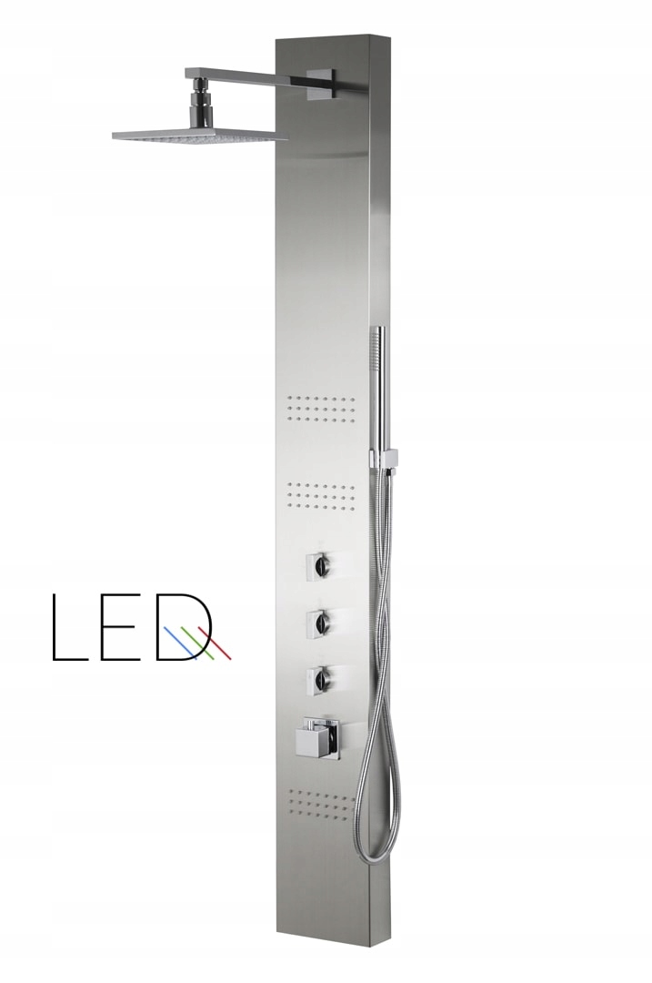 PANEL PRYSZNICOWY STAL NEO CORSAN TERMOSTAT LED