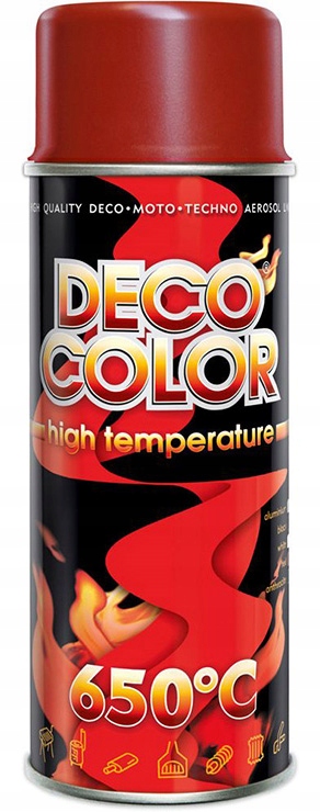 

Lakier odporny na temperaturę czerwony 400ml