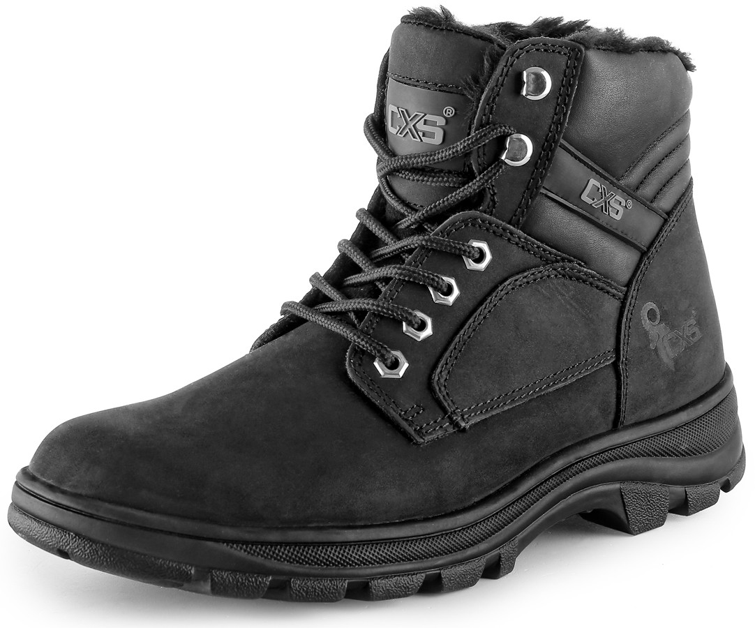 

Buty ocieplane skórzane śniegowce trapery Indus 48