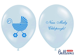 

Balon balony z nadrukiem pierwsze 1 urodziny