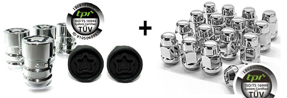 КОВАНЫЕ СТОПОРНЫЕ ГАЙКИ TPI 1/2 JEEP MUSTANG