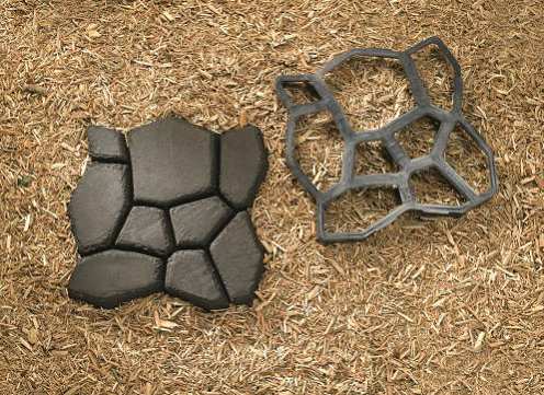 KOCIE ŁBY FORMY FORMA DO KOSTKI BRUKOWEJ KAMIENIE Do BETONU Odciskania Rodzaj do kostki brukowej