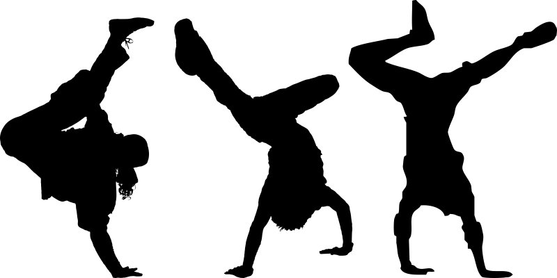 

Naklejka na ścianę Sport Breakdance 100 cm