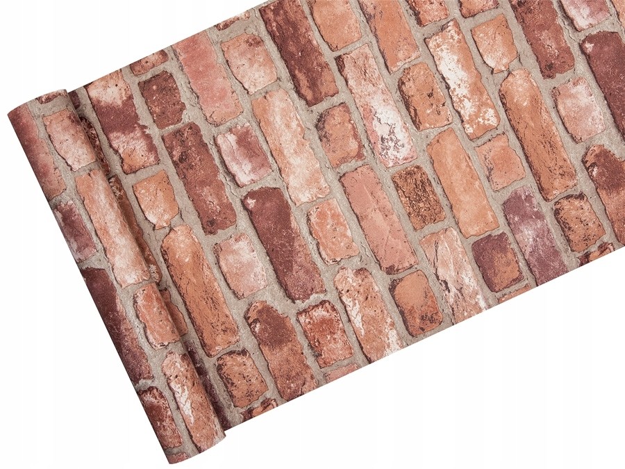 

Tapety efekt 3D Cegła jak Prawdziwa mur ściana