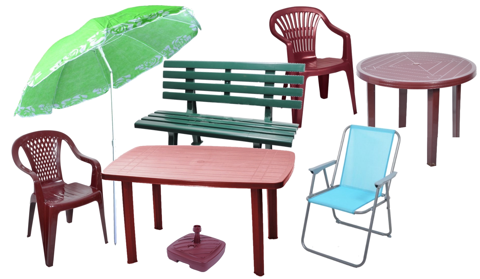 Магазины пластиковая мебель. Комплект садовый (стол Tiffany и 2 кресла Kingston). Комплект мебели Диорит XXI со 1007 (зонт, стол, 2 стула), зеленый. Комплект из ротанга AFM 310b. Стол садовый g456.