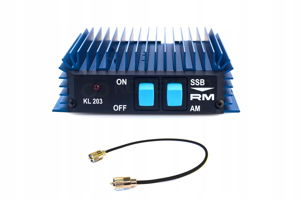 Rm Kl 203 Am/fm/ssb 200 Watt kabel 100cm Hq Łódź