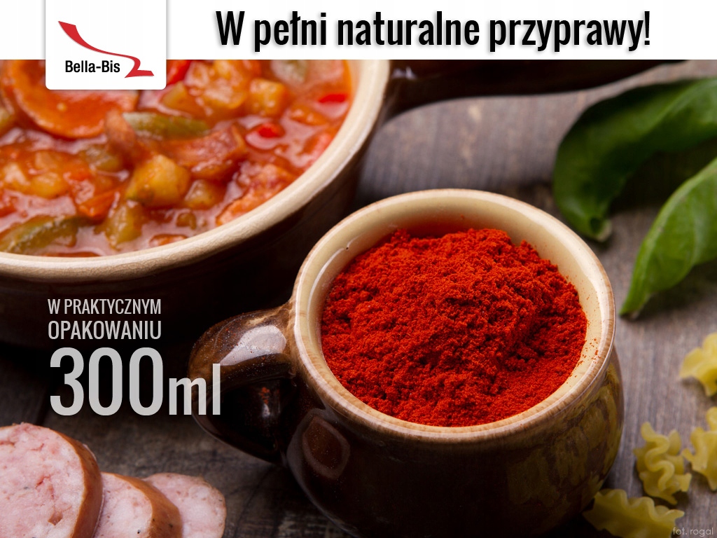 Papryka WĘDZONA SŁODKA 150g-Hiszpania-Bella Bis Waga 150 g