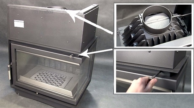 @ EKO WKŁAD KOMINKOWY narożny MAJA 8 DECO LEWY BS EAN (GTIN) 5903950002184