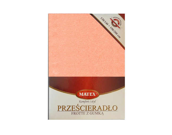 

Prześcieradło Frotte Z Gumką Matex 180/190x190/200