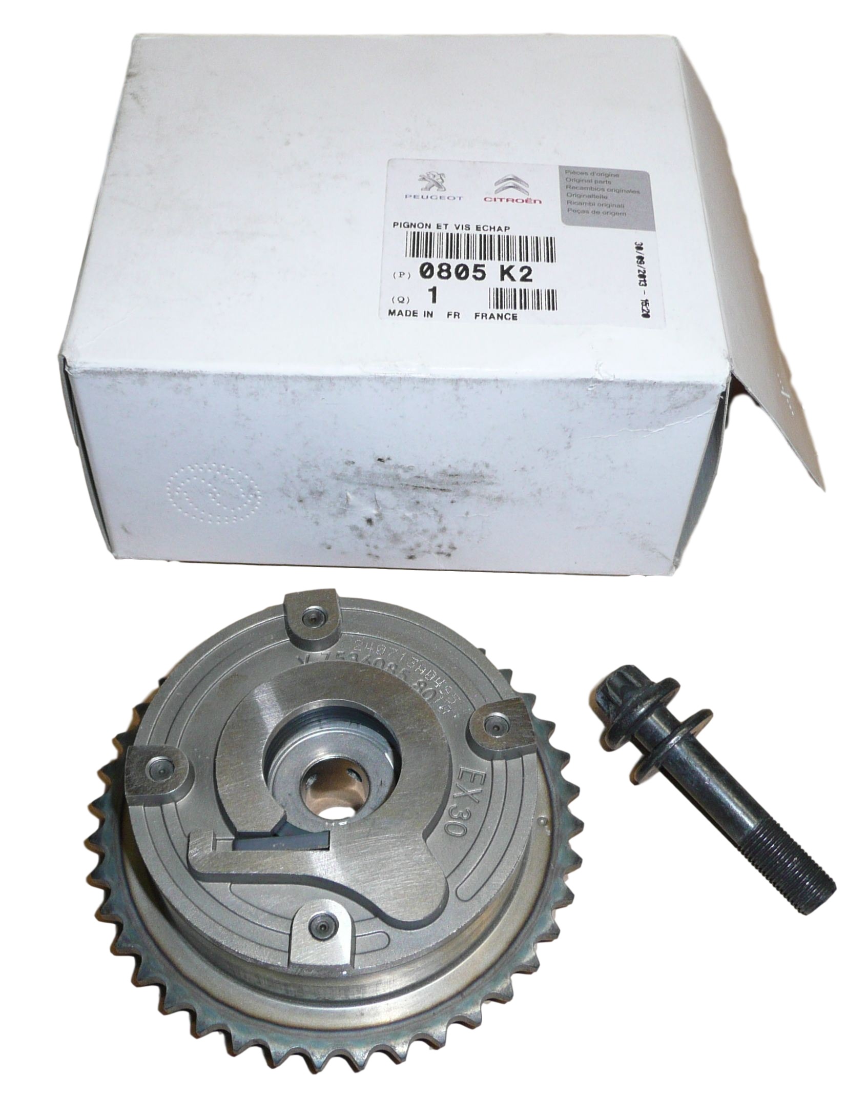 0805K2 - КОЛЕСО ПЕРЕМЕННОЙ ФАЗЫ BMW 1 , 3 MINI COOPER 1.6