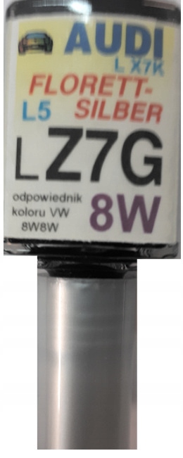 

Audi LZ7G 8W L5 Florettsilber LX7K Lakier Zaprawka
