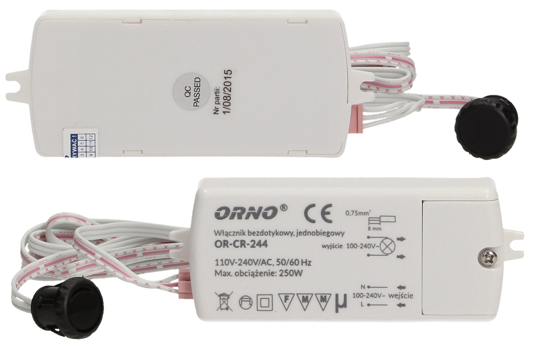 

Włącznik Bezdotykowy Jednobiegowy Orno CR-244