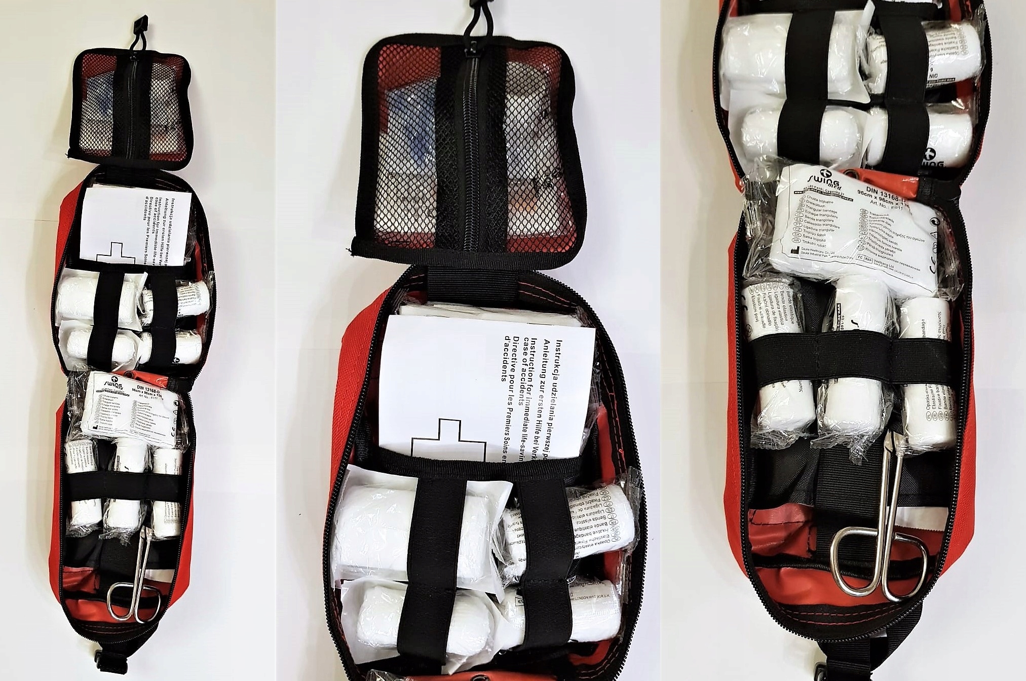 SASZETKA APTECZKA TURYSTYCZNA TAKTYCZNA+WYPOSAŻENI Model MEDICAL BAG