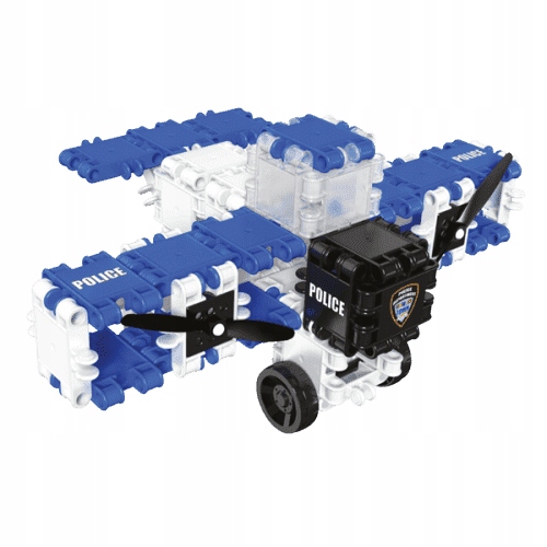 CLICS PL klocki Belgia BC006 Policja Box 8w1NOWOŚĆ Szerokość produktu 32 cm