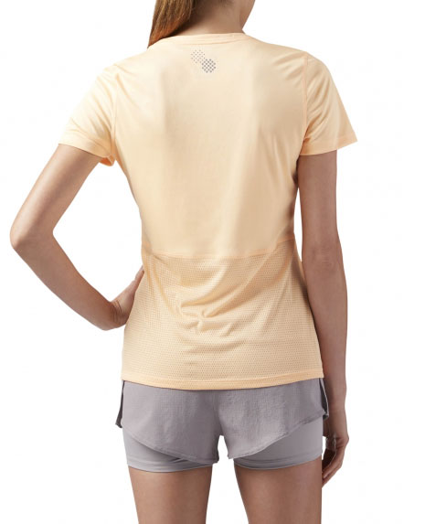 KOSZULKA DAMSKA REEBOK T-SHIRT CD7703 R. XS Kolor pomarańczowy