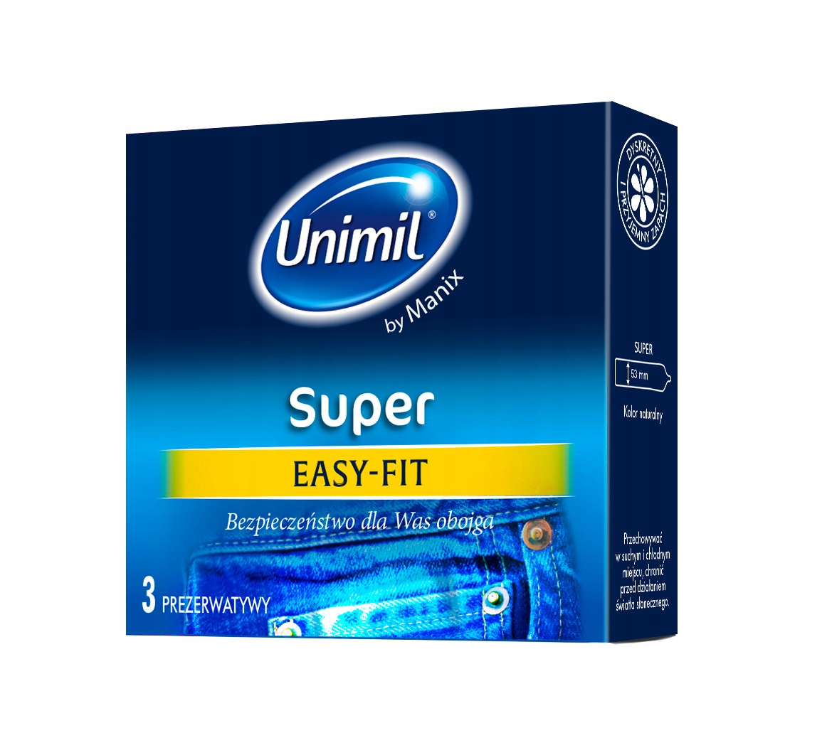 

Unimil lateksowe Prezerwatywy 3szt