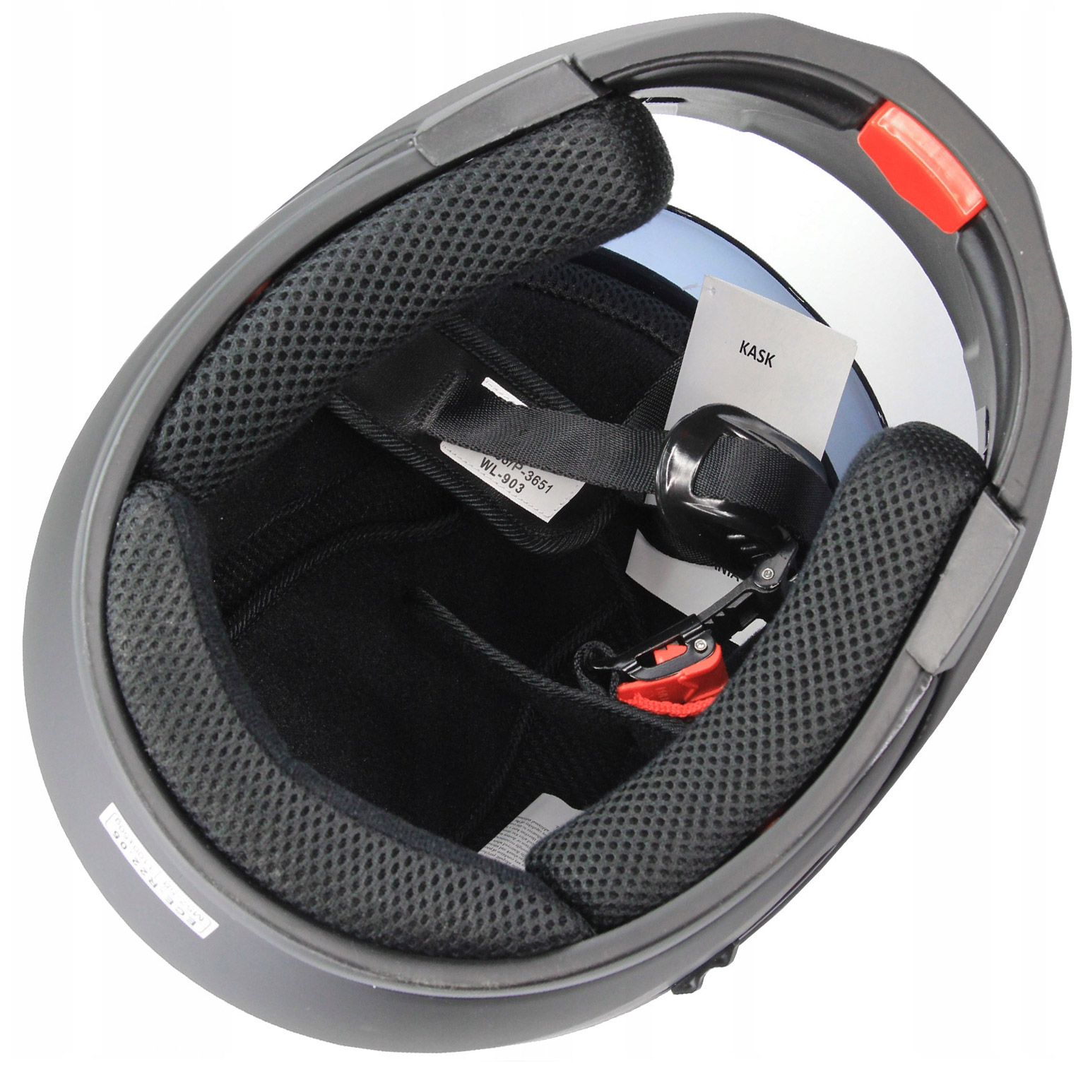 KASK SZCZĘKOWY MOTOCYKLOWY FLIP-UP BLENDA MAT M Typ Szczękowe / Modułowe