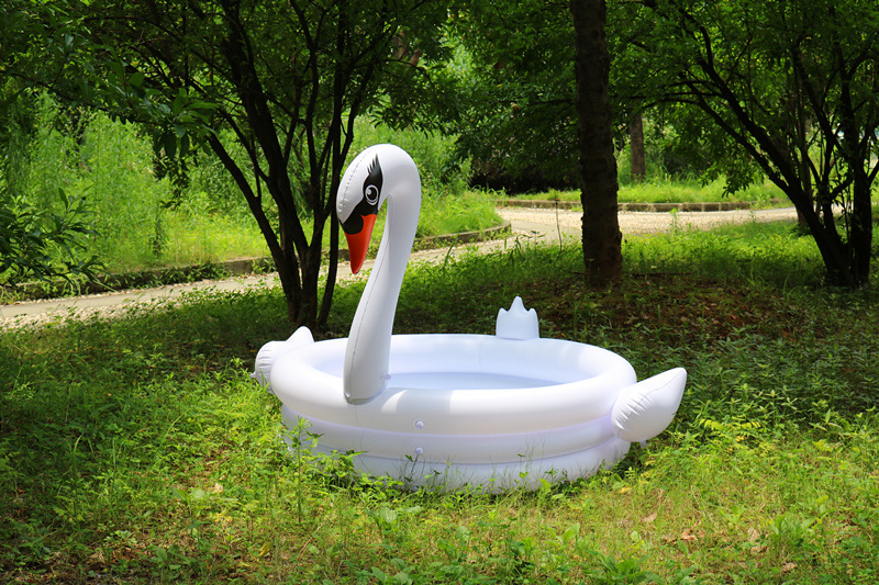 BASEN ŁABĘDŹ Basenik Materac DLA DZIECI HIT 2021 Model 753100