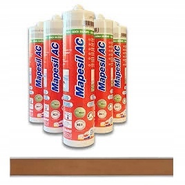 

Mapei Silikon Mapesil Ac 142 Brąz 310 ml.