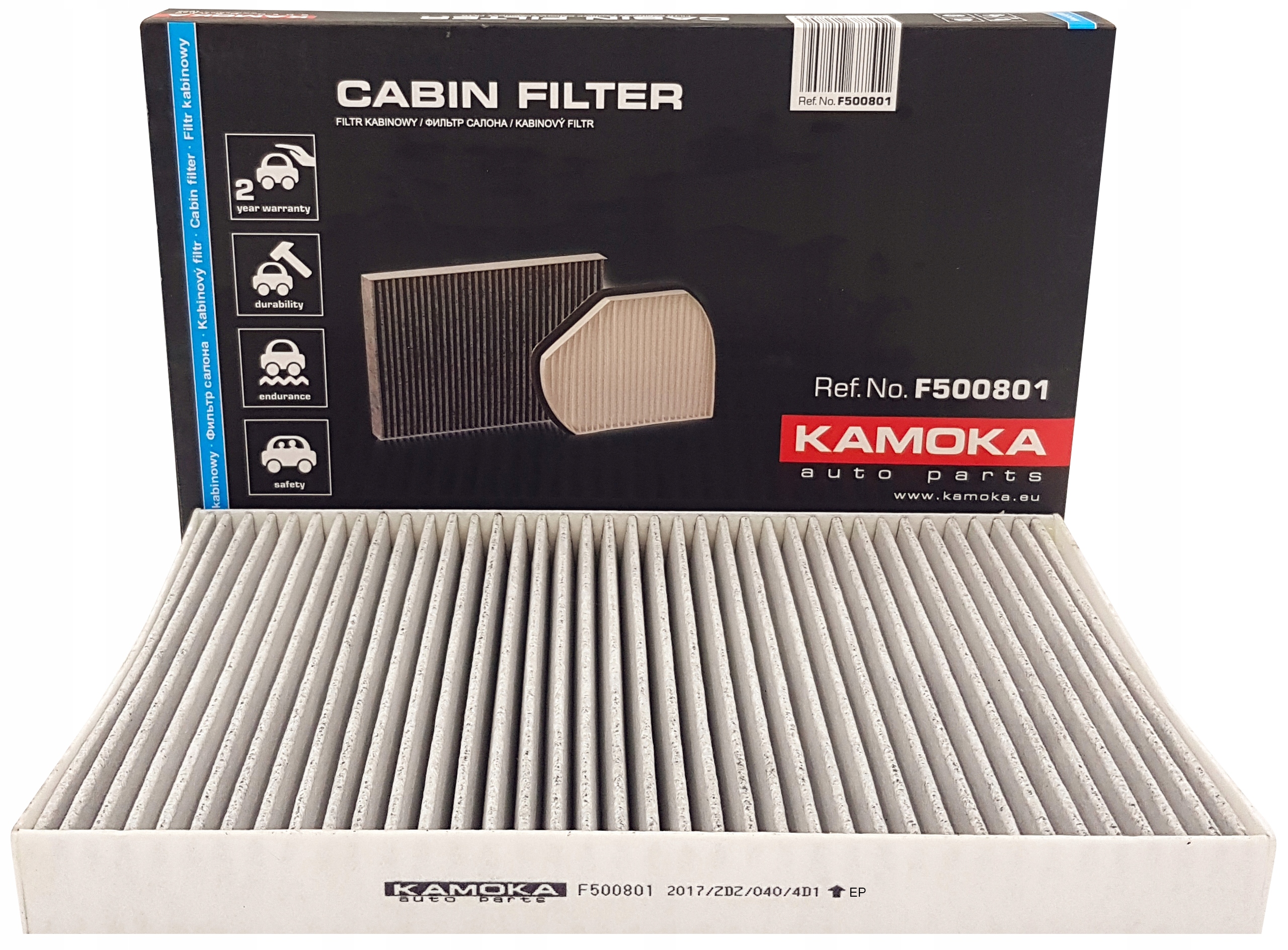 

Kamoka Filtr Kabinowy F500801 Audi