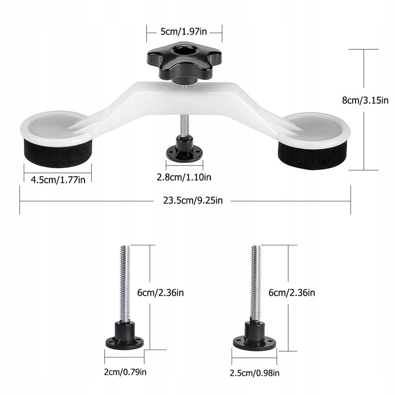 Zestaw PULLER PDR naprawa bez lakierowania grad Weight with packaging 2 kg