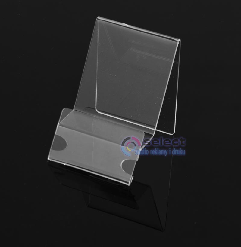 STOJAK,PODSTAWKA POD TELEFON Z OPISEM PLEXI 6,5cm Typ stojak