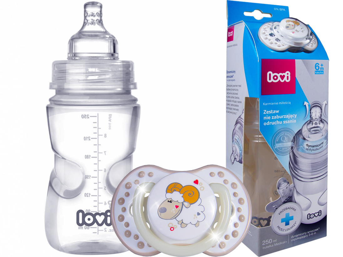 

Lovi Butelka Medical 250 ml Smoczek Usp.