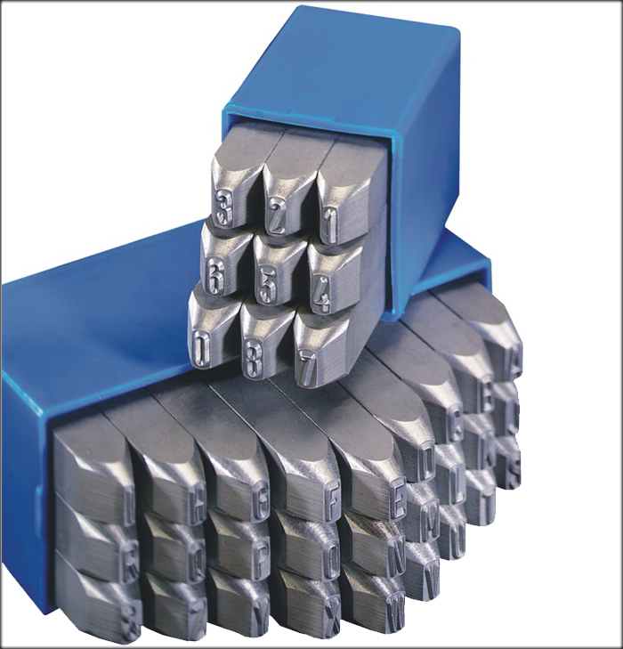 NUMERATOR NUMERATORY ZNACZNIKI LITERY 4 mm GERMANY Marka inna