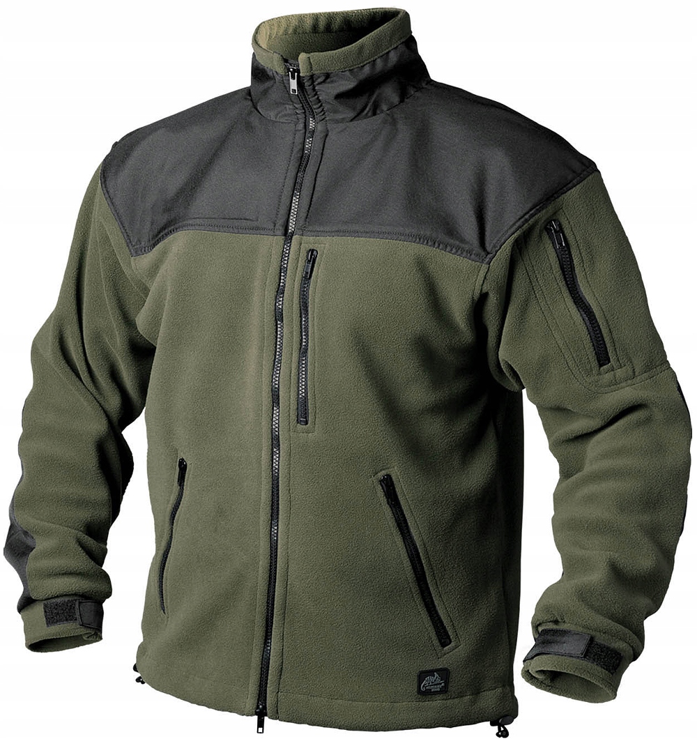Bluza Męska Polarowa Polar Kurtka Helikon Classic Army Ciepła Olive/Black S Kod producenta BL-CAF-FL-16-B03