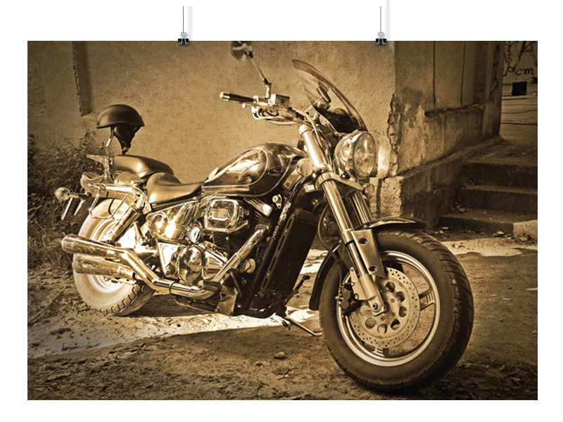 

Plakat Motor Motocykl 50x70 CM 5 Wzorów Matowy