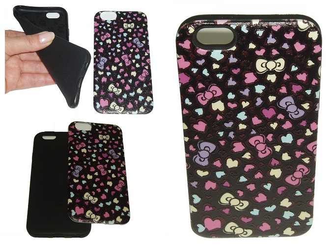 

Etui 3D Hearts do iPhon iPhone 7 + Szkło Gratiss