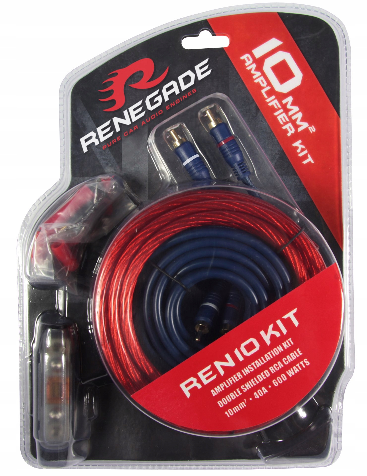 

Renegade REN10KIT zestaw kable do wzm. 10mm2